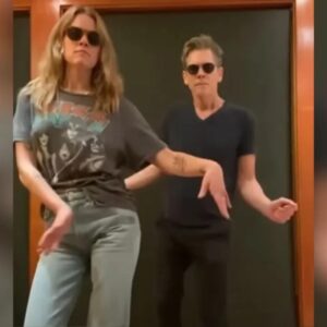 Kevin Bacon Gets Footloose With His Daughter In A Viral Dance Video.