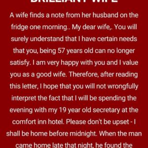 BRILLIANT WIFE!! (FUNNY STORY)