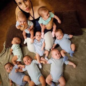 Off The Record Nadya Suleman, A Mom Of Octuplets Celebrates Their 15th Birthday