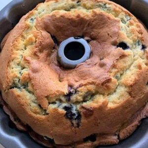 Blueberry Sour Cream Coffee Cake