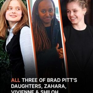 All Three of Brad Pitt’s Daughters, Zahara, Vivienne, & Shiloh, Have Changed Their Names